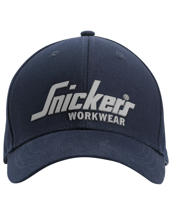 Snickers Navy, Logo Cap (9041) – front view