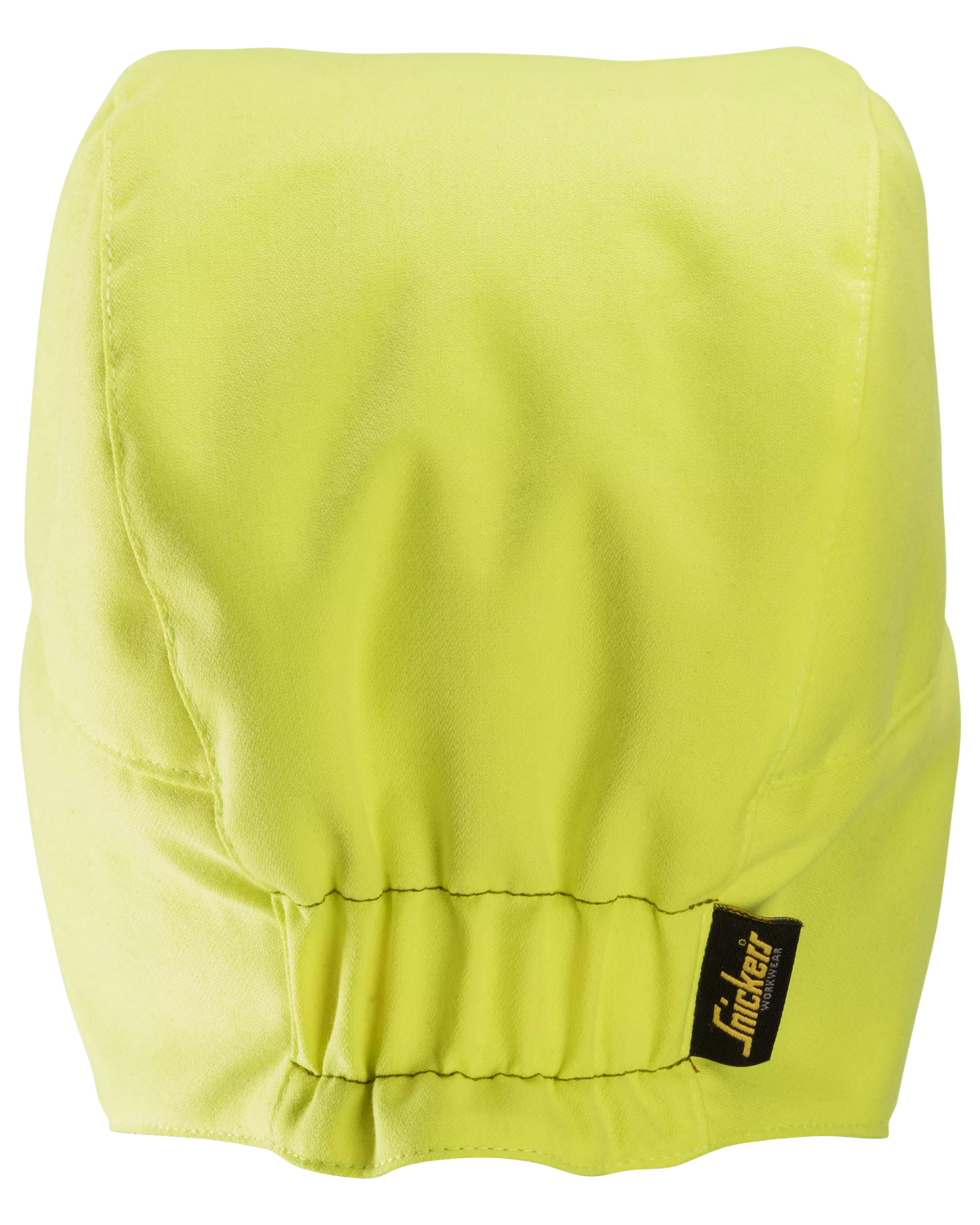 Snickers Hi-Vis Yellow, ProtecWork Shell Cap (9066) – back view