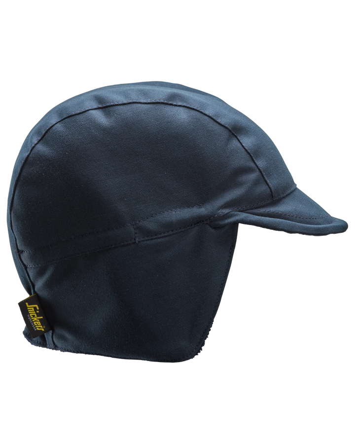 Snickers Navy, ProtecWork Shell Cap (9066) – right side view