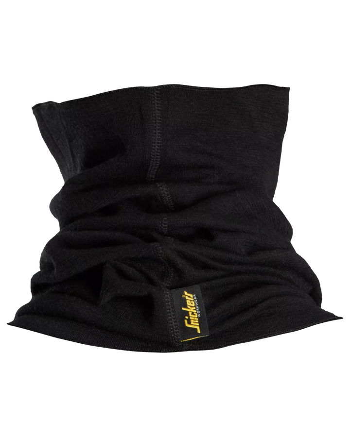 Snickers Black, ProtecWork Wool Headwear (9076) – back view