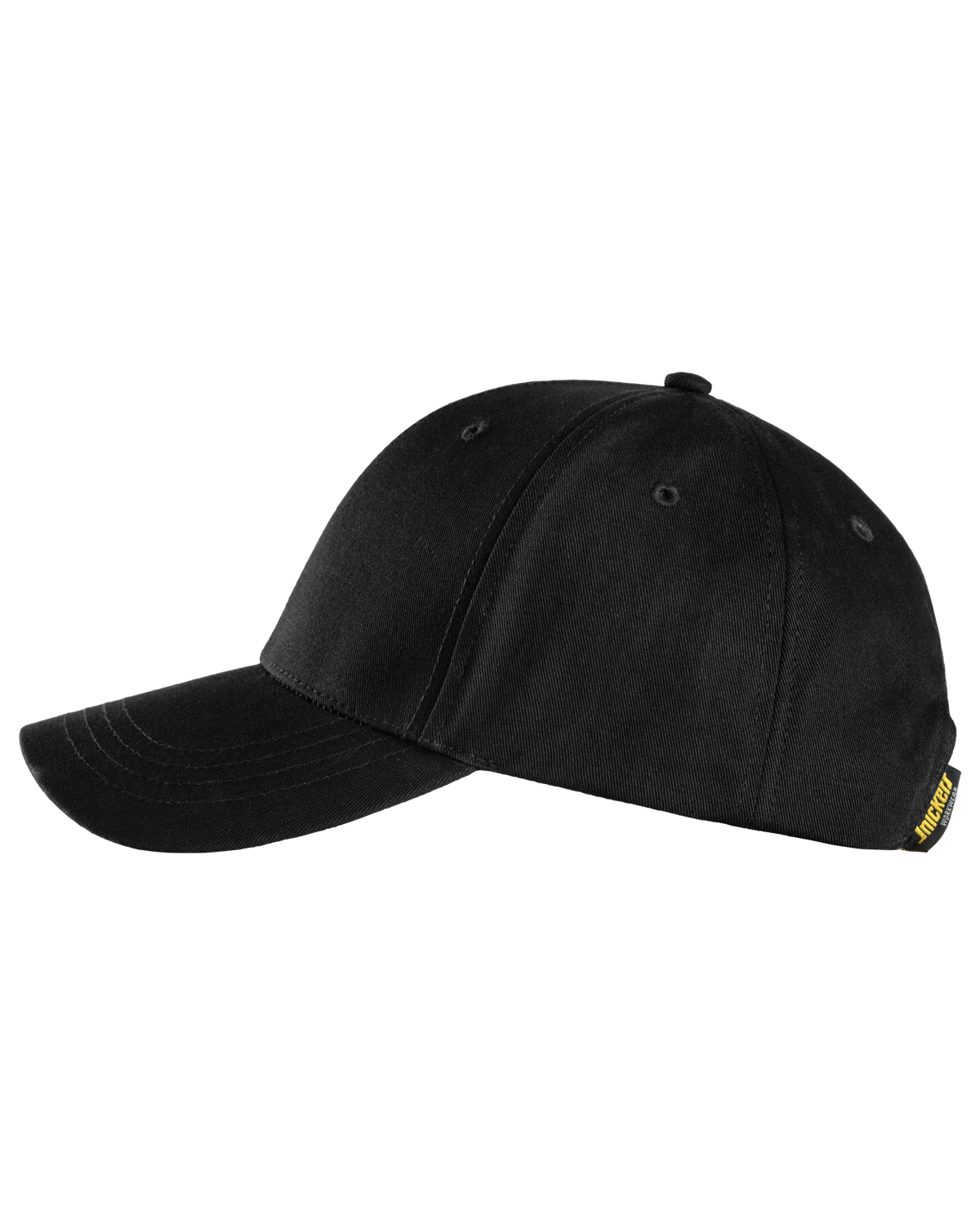 Snickers Black, Work Cap (9079) – left side view