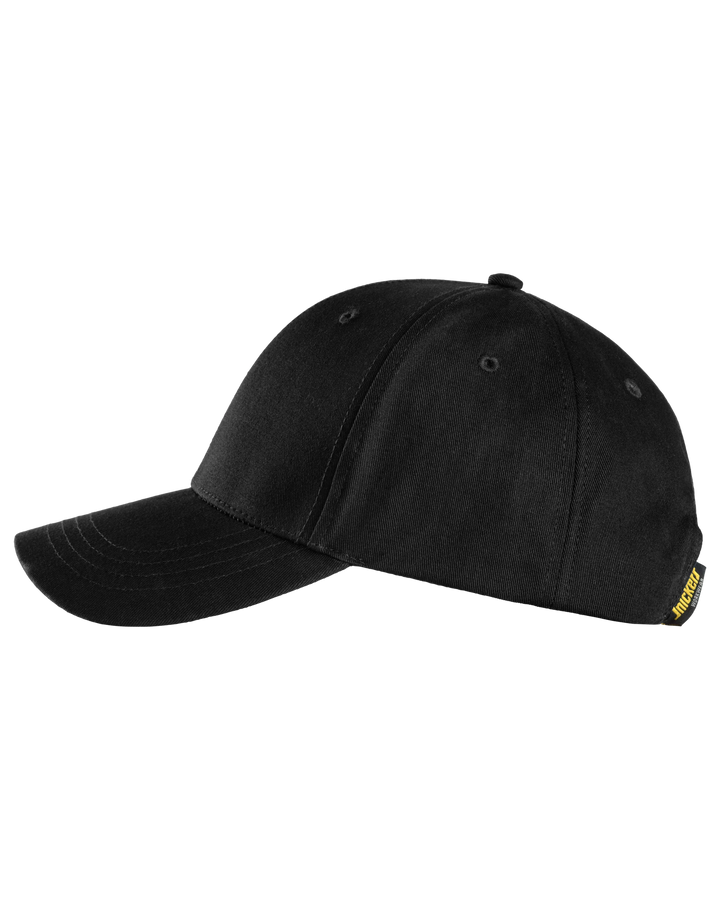 Snickers Black, Work Cap (9079) – left side view