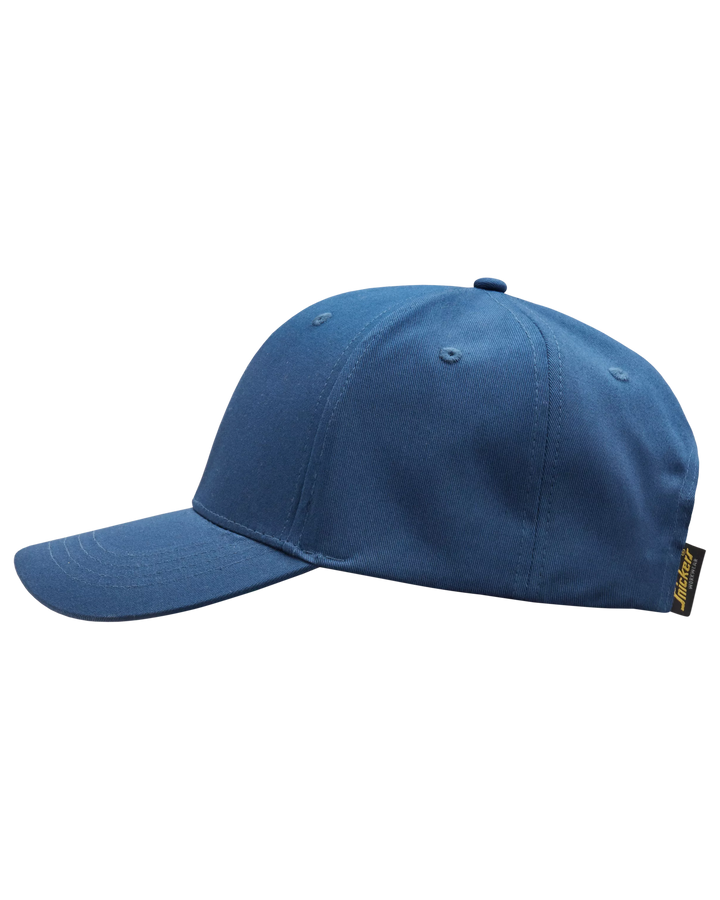 Snickers Deep Blue, Work Cap (9079) – left side view