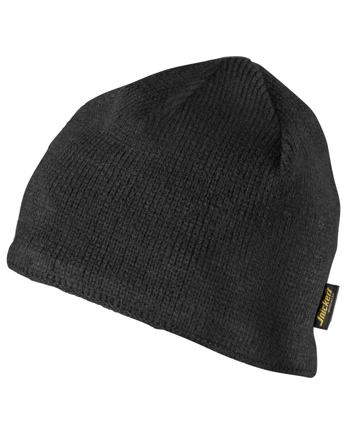 Snickers Black, Logo Beanie (9084) – left side view