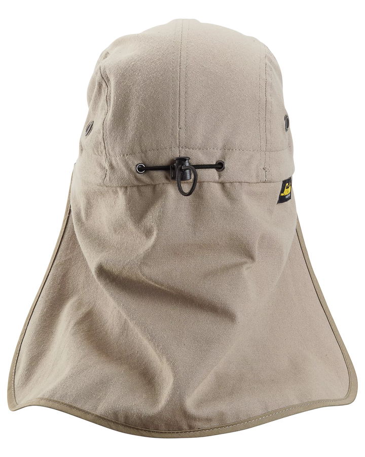 Snickers Khaki, Sunprotection Cap (9091) – back view