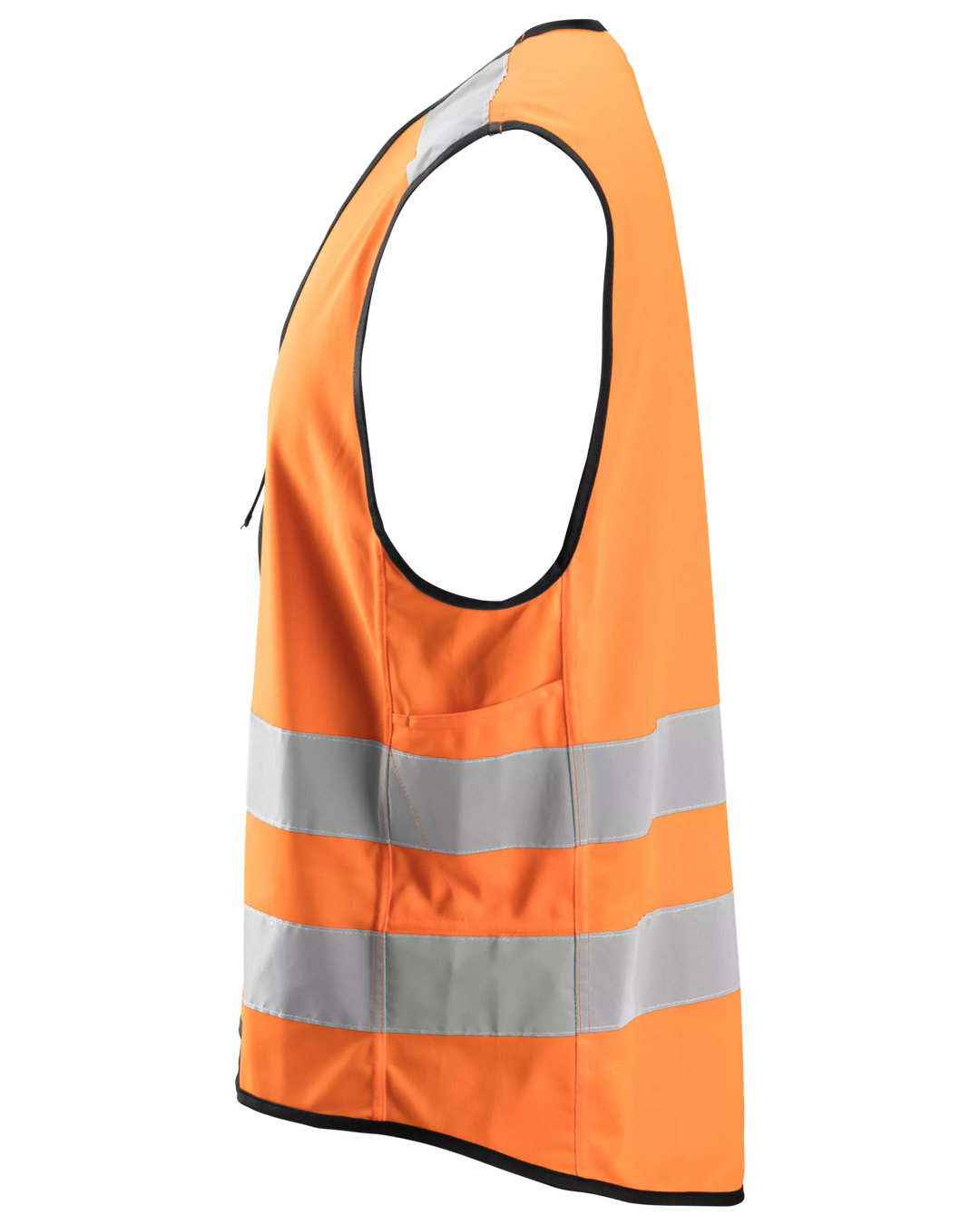 Snickers Hi-Vis Orange, Hi-Vis Vest Class 2 (9153) – left side view