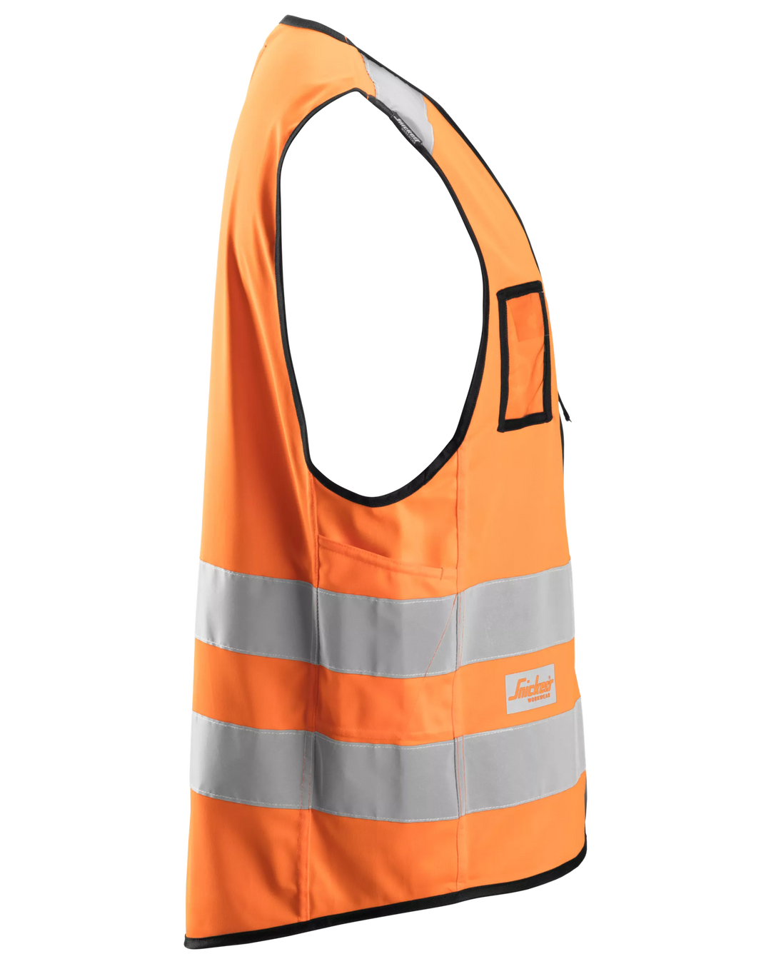 Snickers Hi-Vis Orange, Hi-Vis Vest Class 2 (9153) – right side view