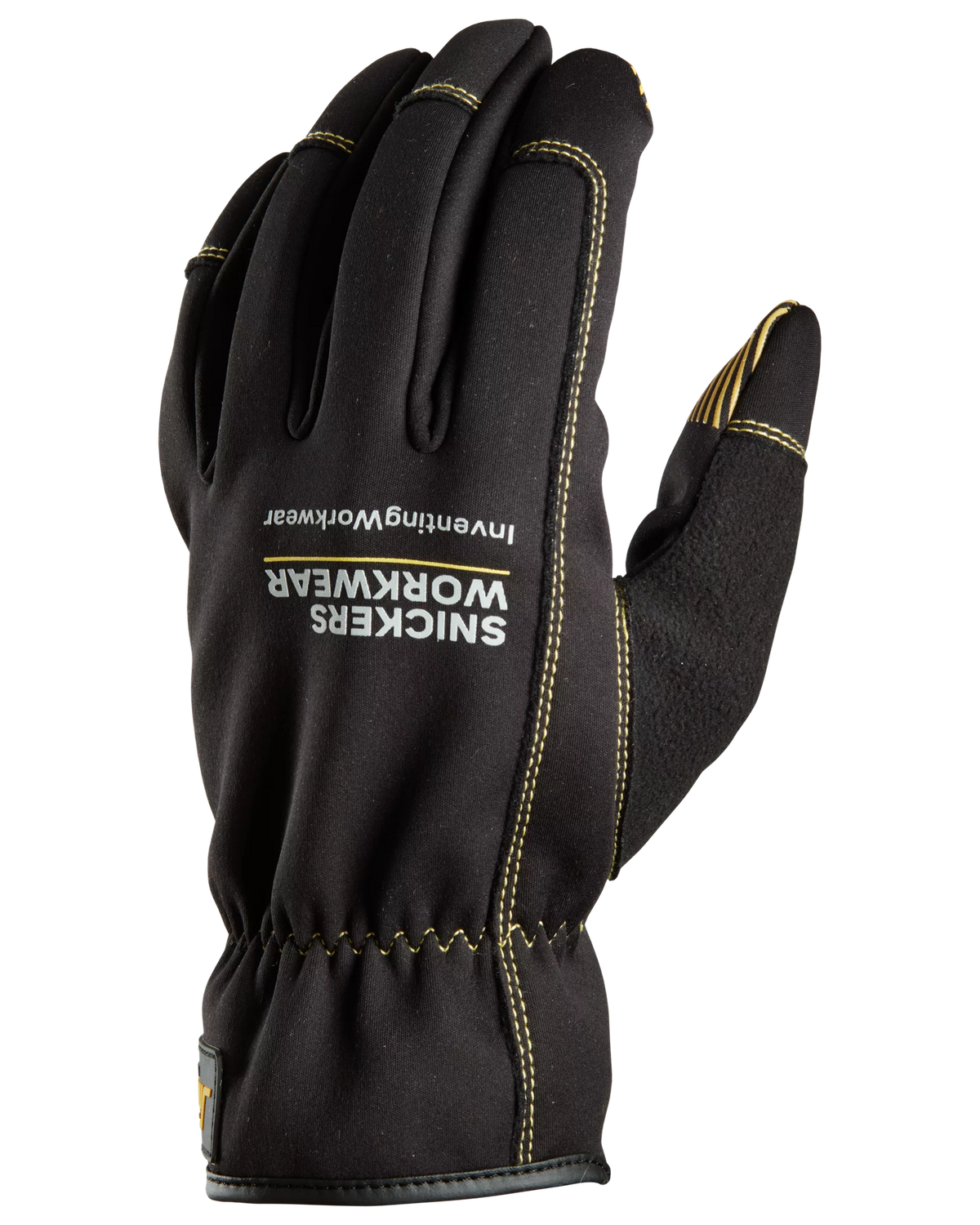 Snickers Black, Weather Flex Dry Gloves (9562) – back view