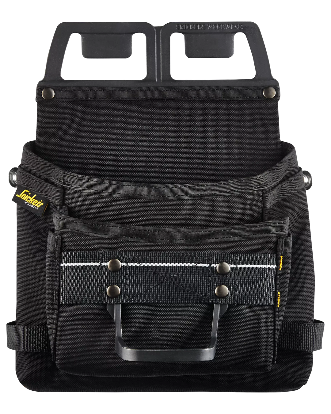 Snickers Black, Craftsmen Tool Pouch (9776) – front view