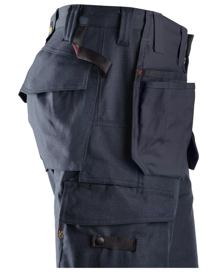 Snickers Navy, ProtecWork Attached Holster Pockets (9793) – right side view