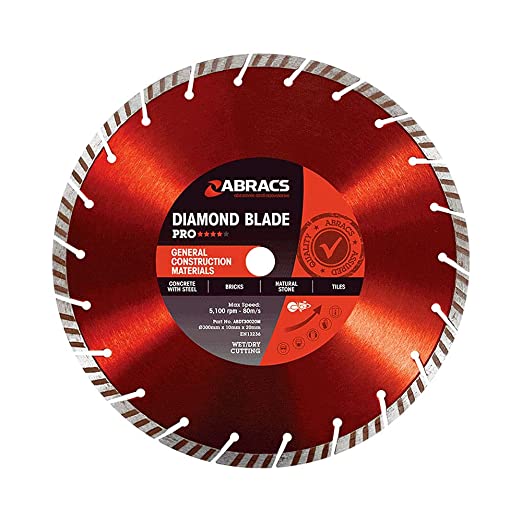 Abracs 230mm X 10mm X 22mm Diamond Blade Pro