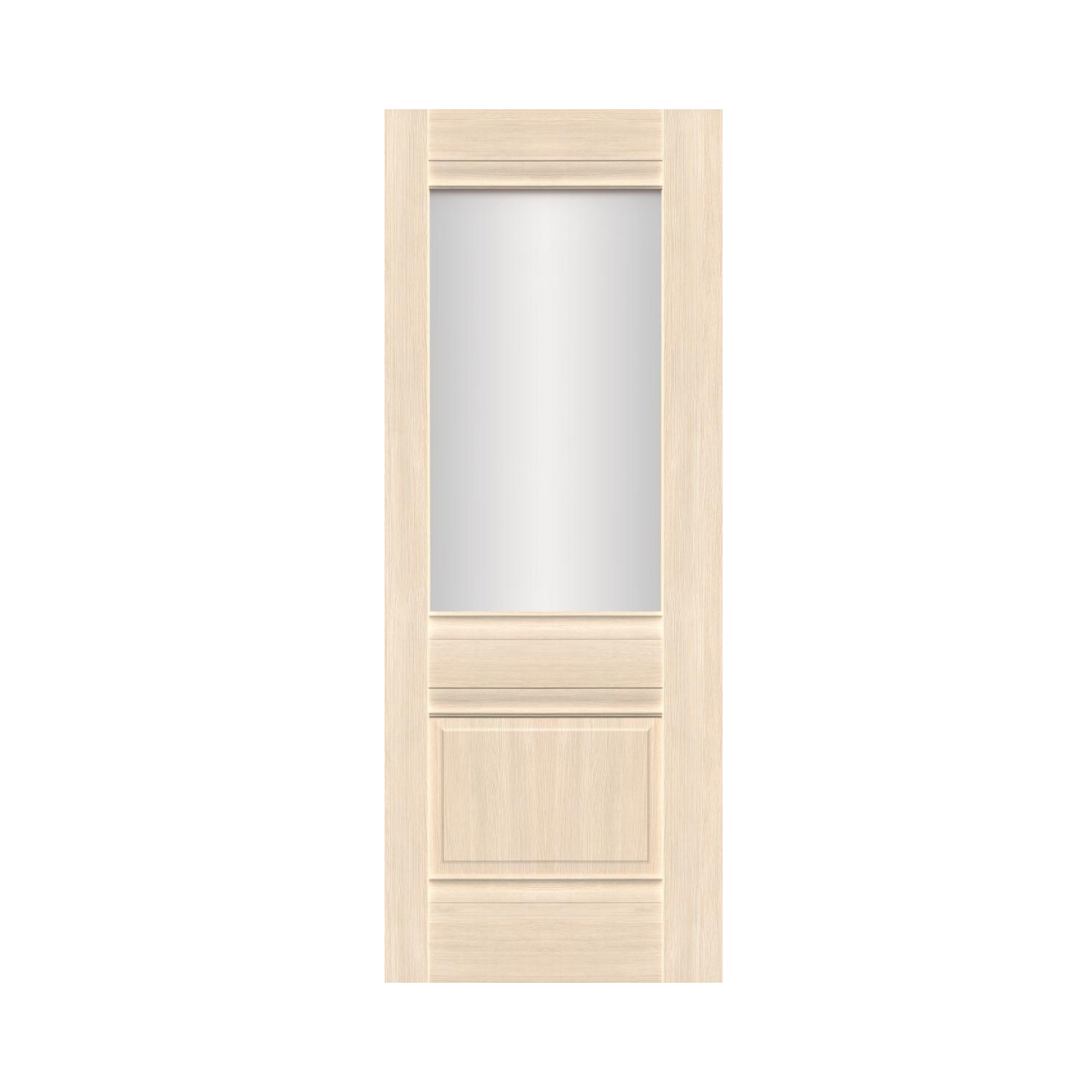 SEADEC Albany Crema Oak 2 Panel Frosted Glass Oak (44MM) - DOOR Dynamite Hardware