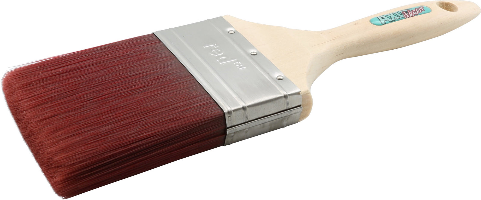Axus Decor - Super Smooth Brush, Red Series (3" / 75mm) - Paint Barrier Sheet Dynamite Hardware