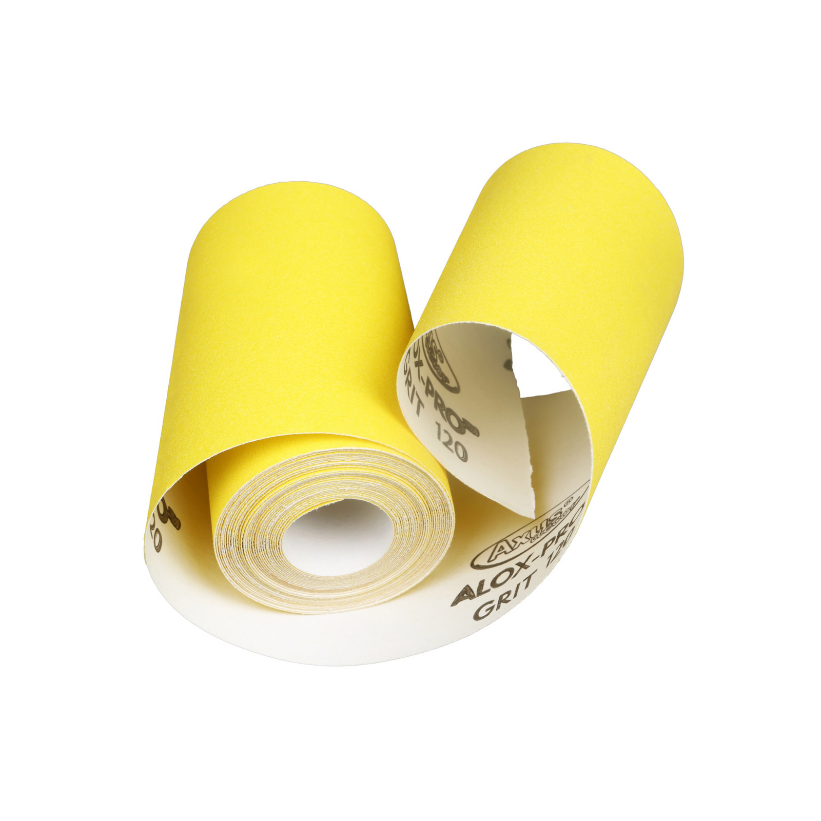 Axus Decor - Alox Pro Aluminium Oxide Abrasive Paper,Blue Series (Grit 120) 5m x 115mm - Paint Barrier Sheet Dynamite Hardware