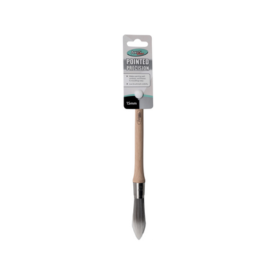 Axus Decor - Pointed Precision Brush, Grey Series (15mm) - Paint Barrier Sheet Dynamite Hardware