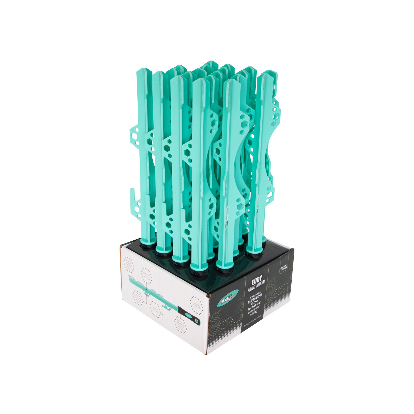 Axus Decor - Eddy Paint Mixer, (onyx series) - paint accessories Dynamite Hardware