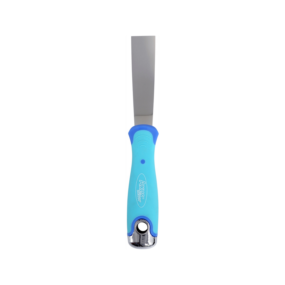 Axus Decor - Pro Fill Filling Knife, Blue Series (1" / 25mm) - Paint Barrier Sheet Dynamite Hardware