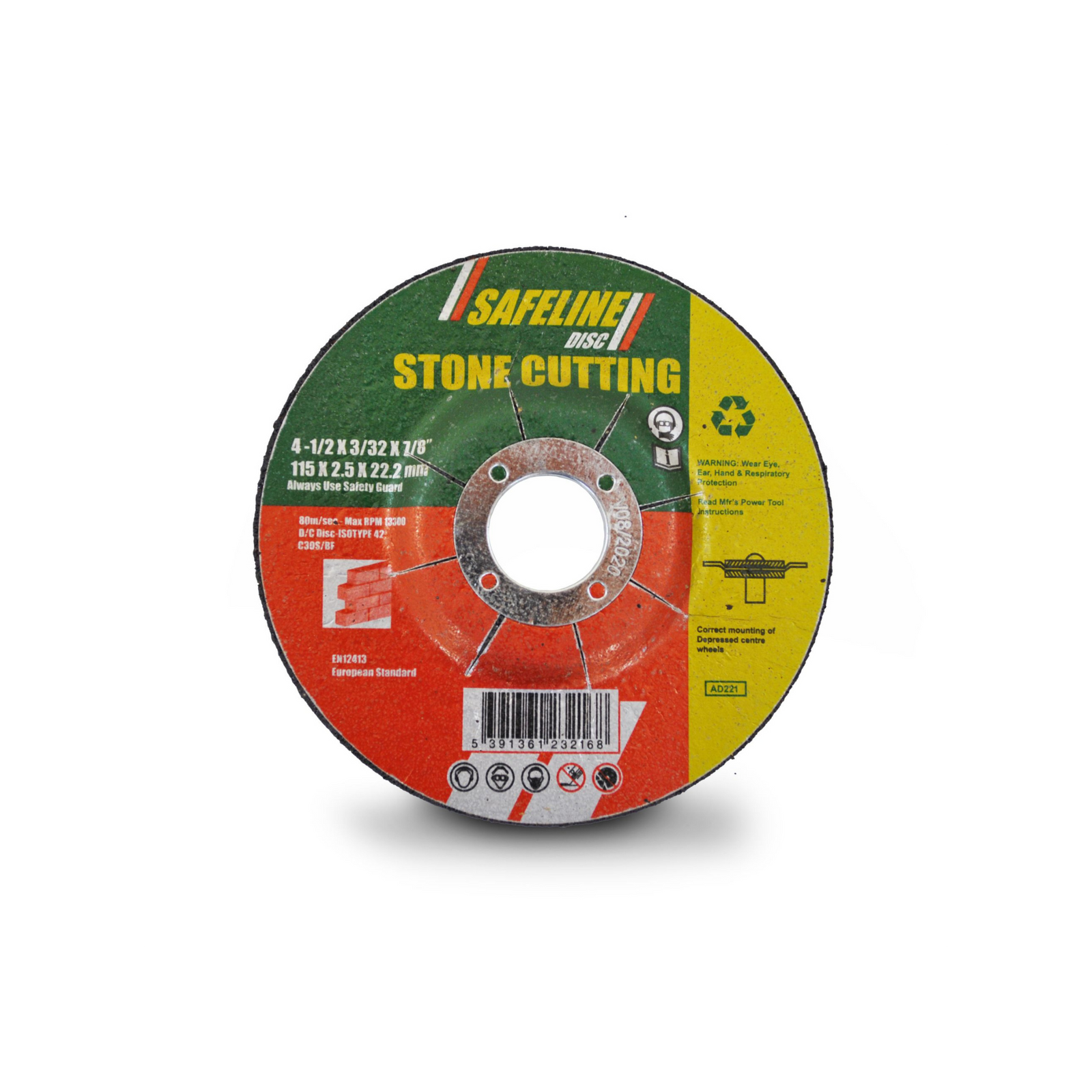 230MM X 3.0 X 22.2 D/C STONE CUTTING DISCS - Diamond Blade Dynamite Hardware