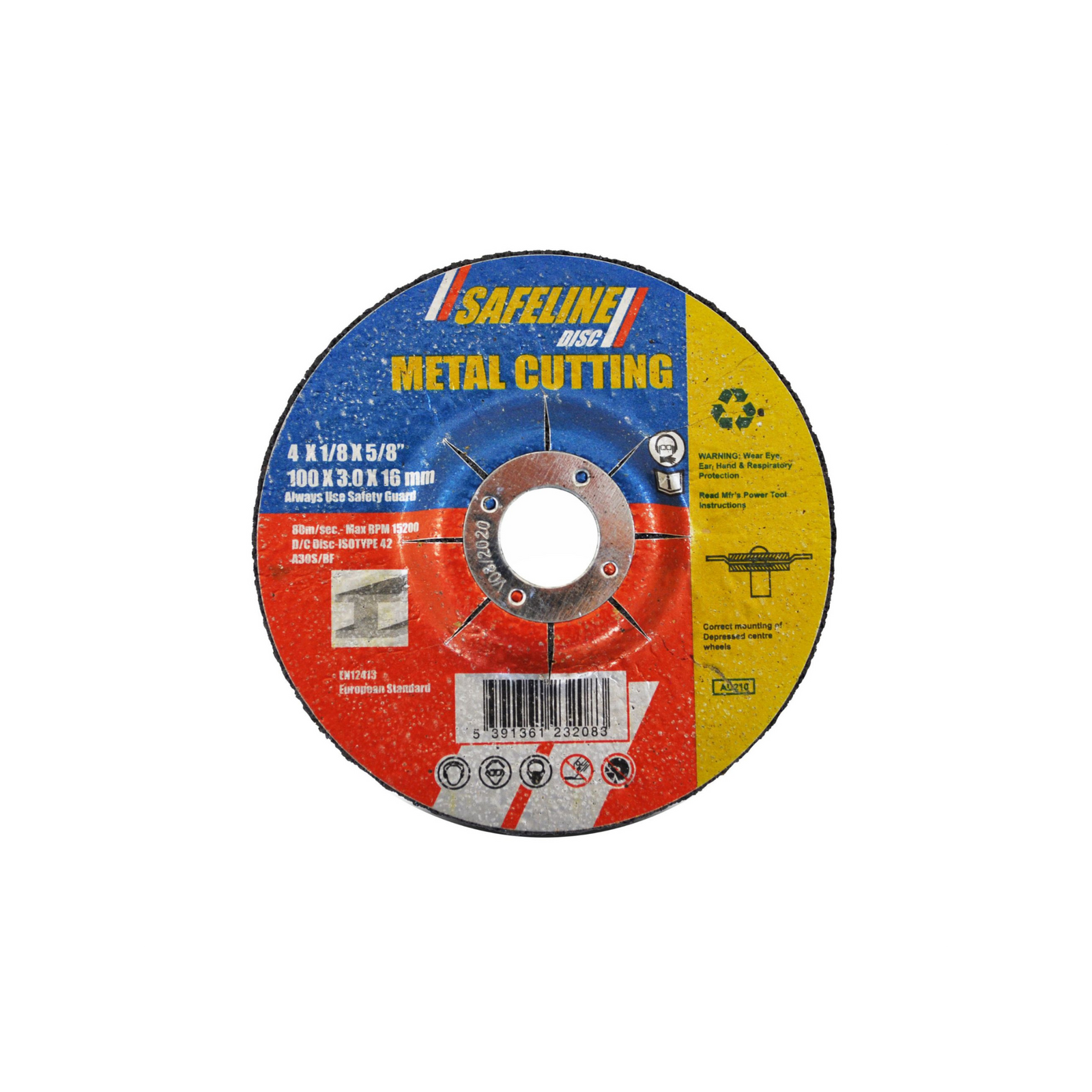 115MM X 6.5MM X 22.2MM D/C METAL GRINDING - Diamond Blade Dynamite Hardware