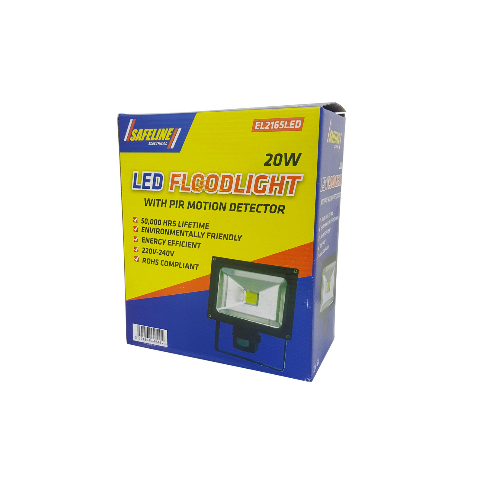 LED 20W LAMP C/W PIR SENSOR - Dynamite Hardware
