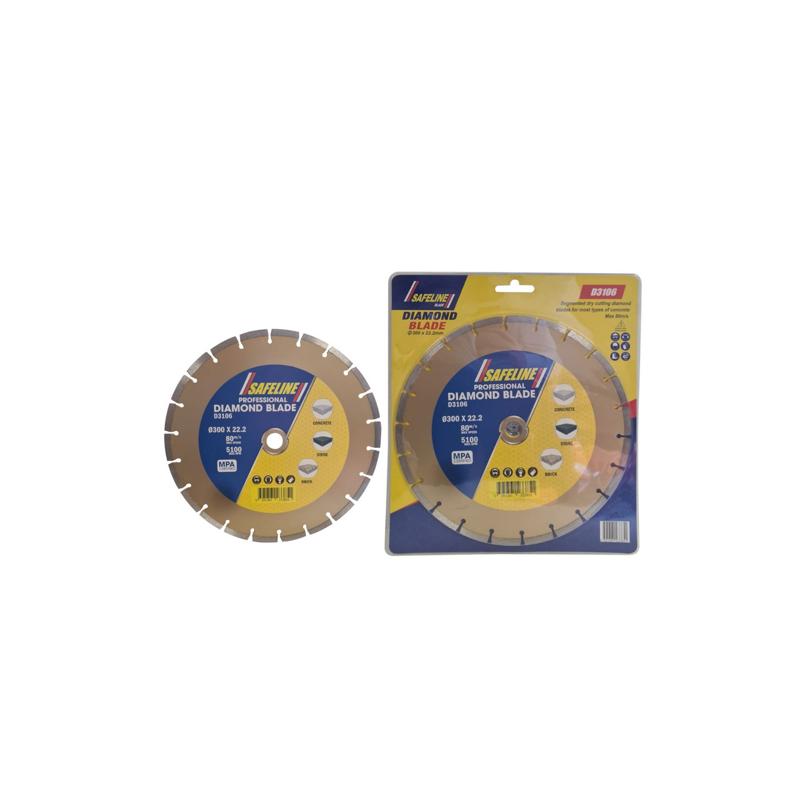 300MM X 22.2 DIAMOND BLADES CUTTING CONCRETE - Diamond Blade Dynamite Hardware