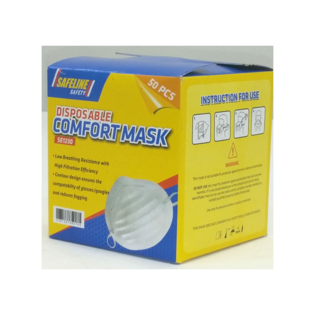 DISPOSABLE MASK (BOXED IN 50) - Dynamite Hardware