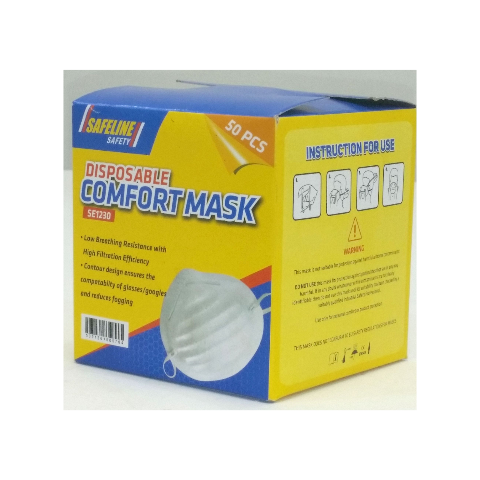 DISPOSABLE MASK (BOXED IN 50) - Dynamite Hardware