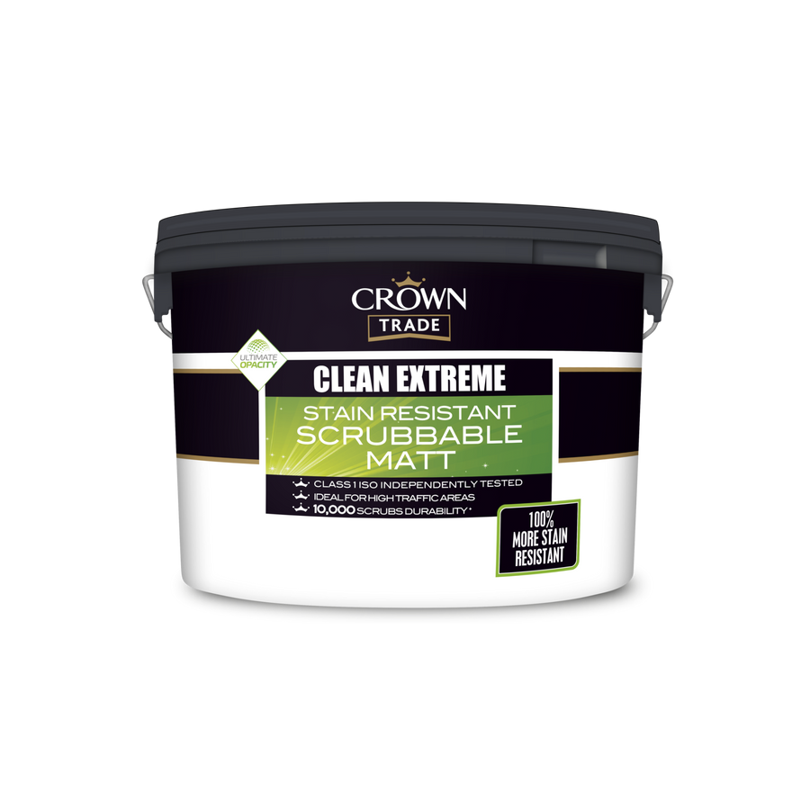 CROWN CLEAN EXTREME SR SC MATT BASE PLATNUM LT 10LT - Dynamite Hardware