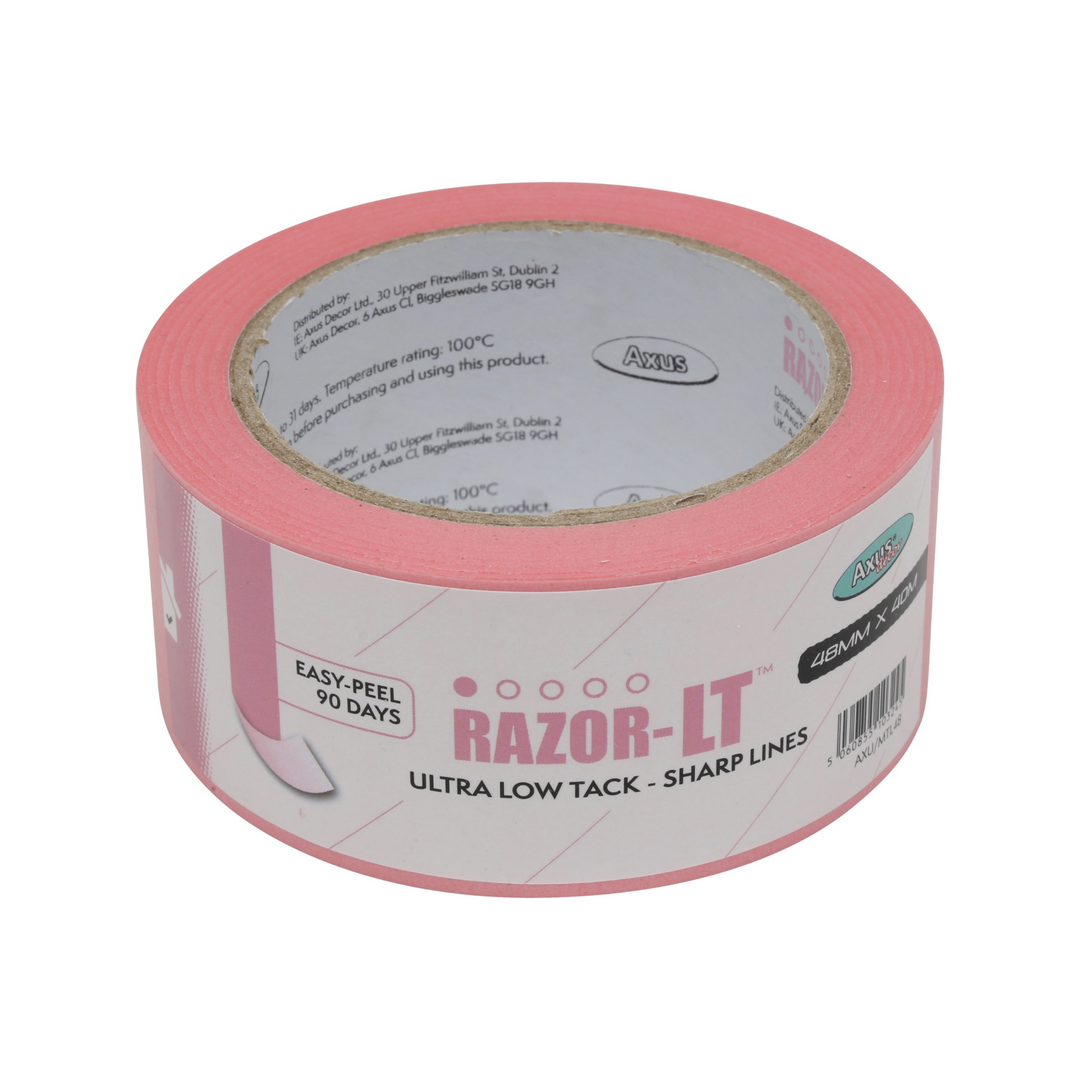 Axus Decor - Razor-LT Ultra Low Tack (48mm x 40m) - Painters Tape Dynamite Hardware