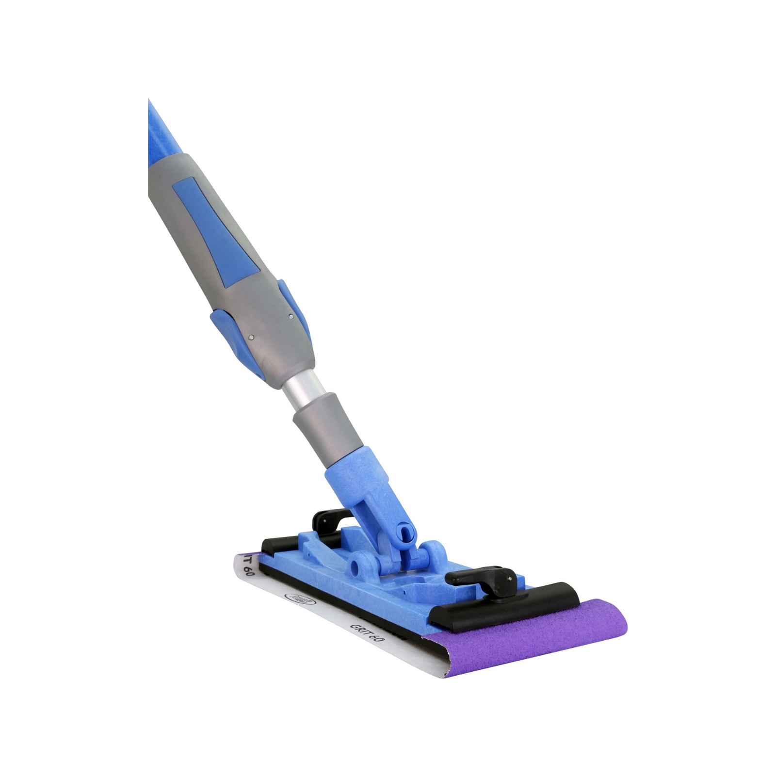 Axus Decor - Quick-Clip Pole Sander, (Blue Series) - Paint Barrier Sheet Dynamite Hardware
