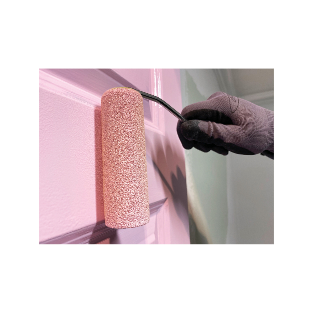Axus Decor - Wood Finishing Mini Roller, Lime Series (4" / 100mm, Pack of 3) - Paint Application By Roller Dynamite Hardware