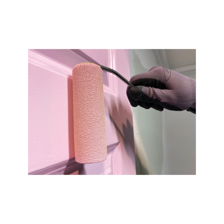 Axus Decor - Wood Finishing Mini Roller, Lime Series (4" / 100mm, Pack of 3) - Paint Application By Roller Dynamite Hardware