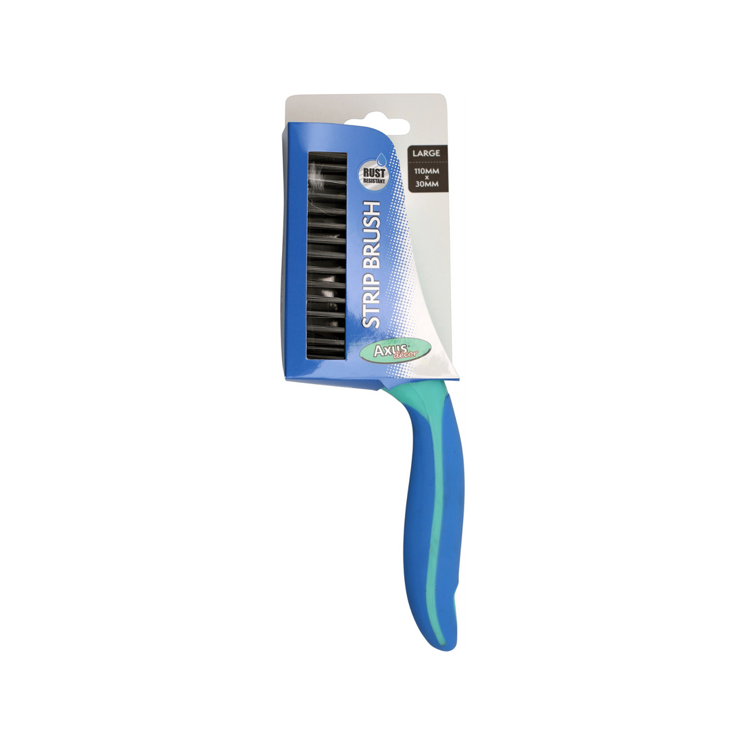 Axus Decor - Strip Brush, Blue Series (10" / 250mm) - Paint Barrier Sheet Dynamite Hardware