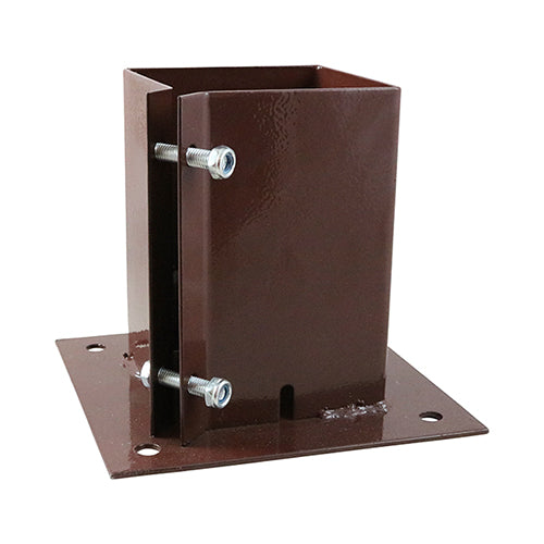 Bolt Down Shoe - Bolt Secure - Oxide Red 90mm