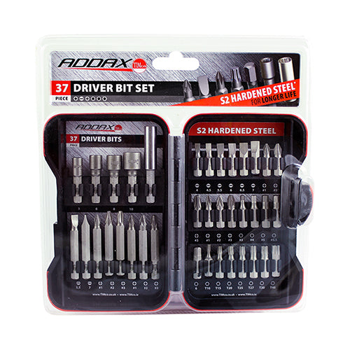Mixed S2 Driver Bit Set 37pcs - Dynamite Hardware