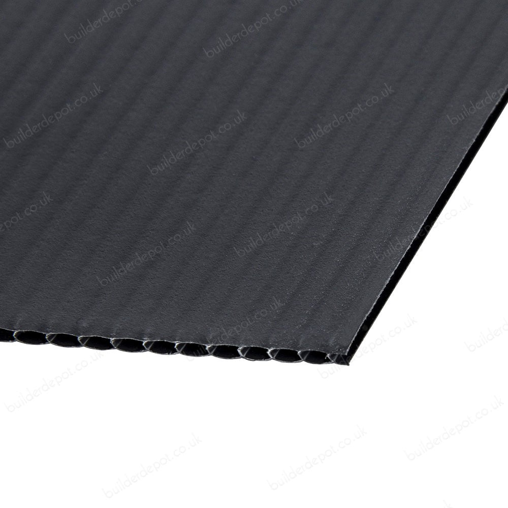 Prestige Black Polyproplene Corryboard 2MM 8 x 4