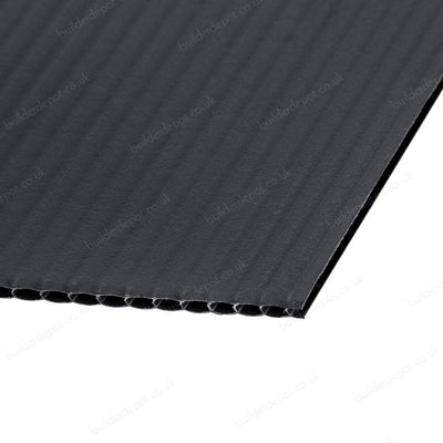 Prestige Black Polyproplene Corryboard 2MM 8 x 4 - Dust Sheet Dynamite Hardware