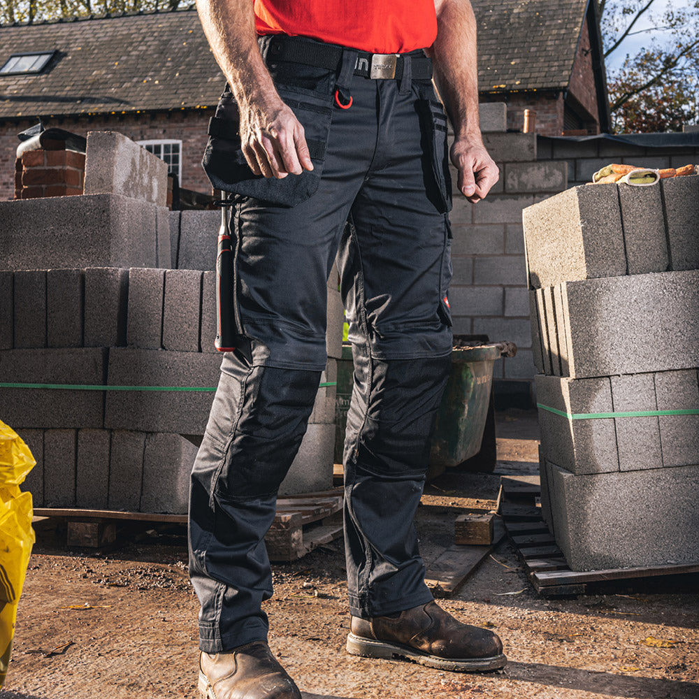 Craftsman Trousers - Grey/Black - Dynamite Hardware