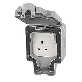 Sasta 1 Gang 13 Amp Switched Outdoor Socket (IP66)