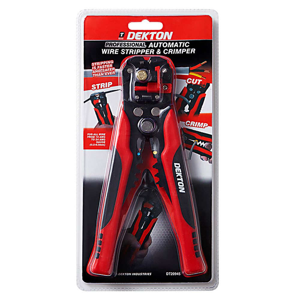 Dekton Pro Automatic Wire Stripper And Crimper