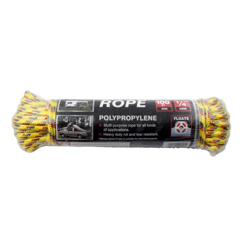 Dekton 1/4" X 100ft Multipurpose Rope