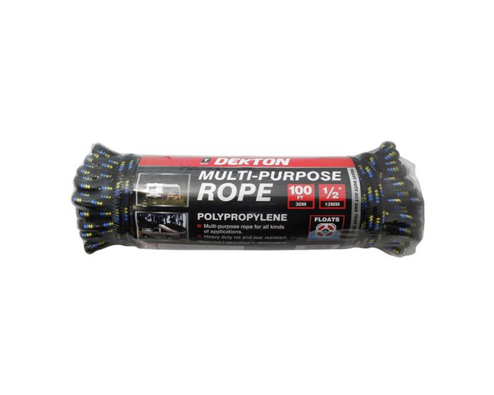 Dekton 1/2" X 100ft Multipurpose Rope