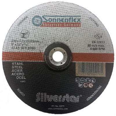 Abracs 9in Steel Cutting Disc (225mm) - Standard Cutting Disc Dynamite Hardware
