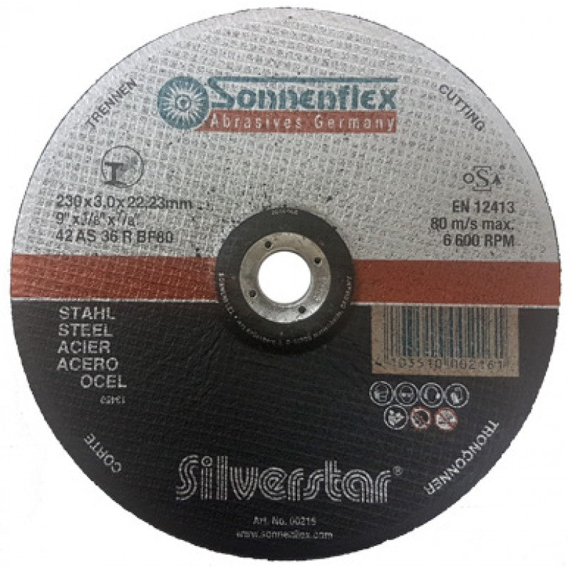 Abracs 9in Steel Cutting Disc (225mm)