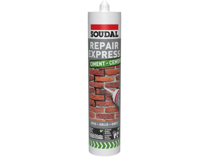 SOUDAL REPAIR EXPRESS CEMENT GREY 290ML - Dynamite Hardware