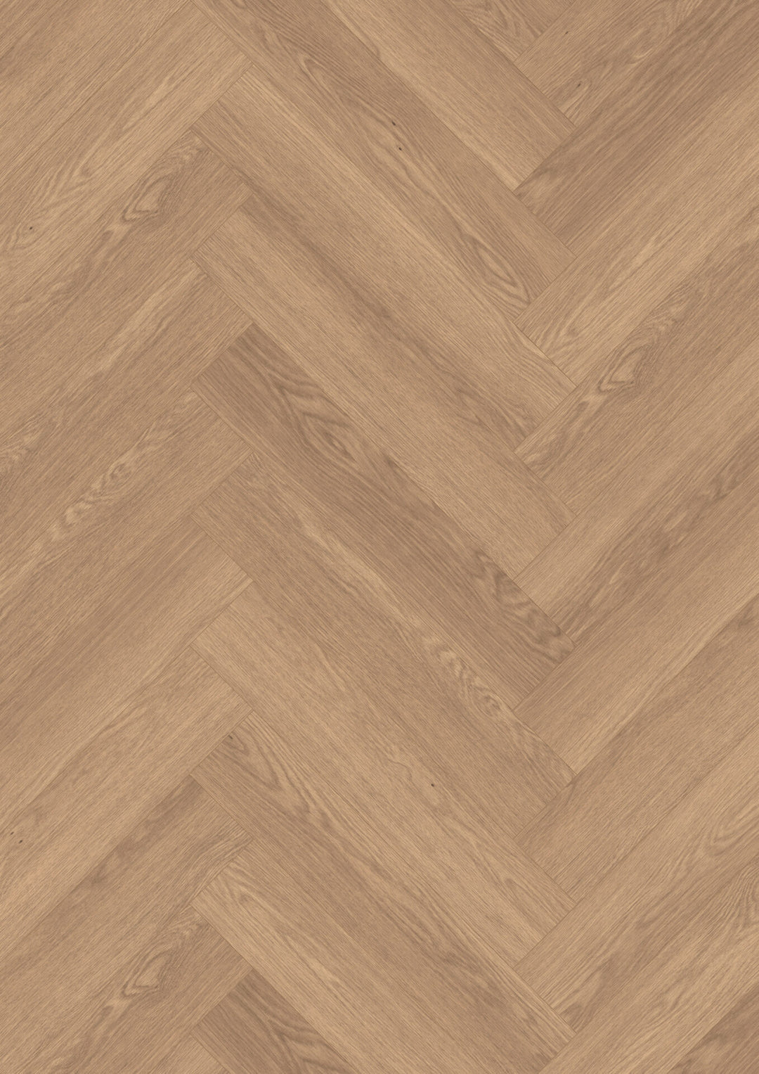 Brown Baronia Oak herringbone laminate flooring plank detail