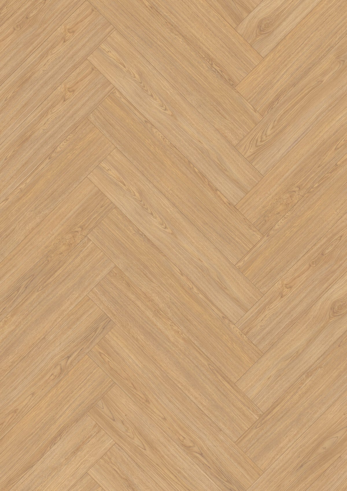 Natural Casella Oak herringbone laminate flooring plank detail