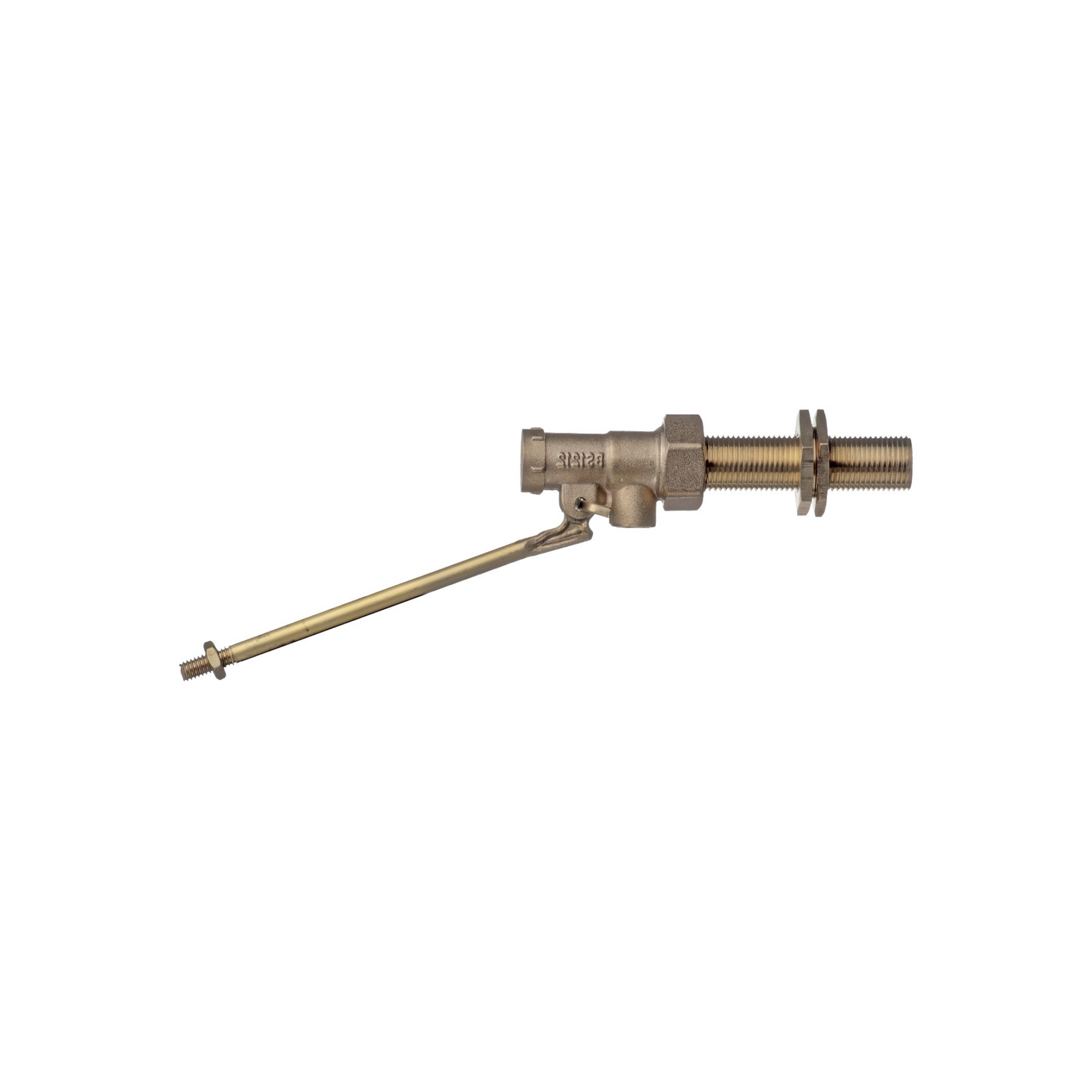 Easi Plumb - 1/2" H.P. Brass Ballvalve -2" Tail 8" Lever - Float Valves, Floats & Spares Dynamite Hardware