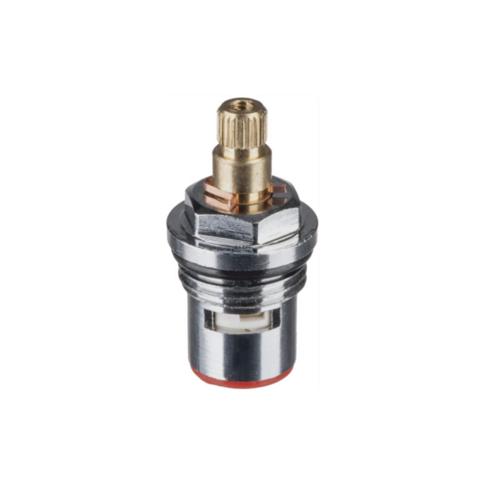Easi Plumb - Single 1/2" Replacement Ceramic Disc Valve - Red - Replacement Tap Spindles, Spare Parts & Kits Dynamite Hardware