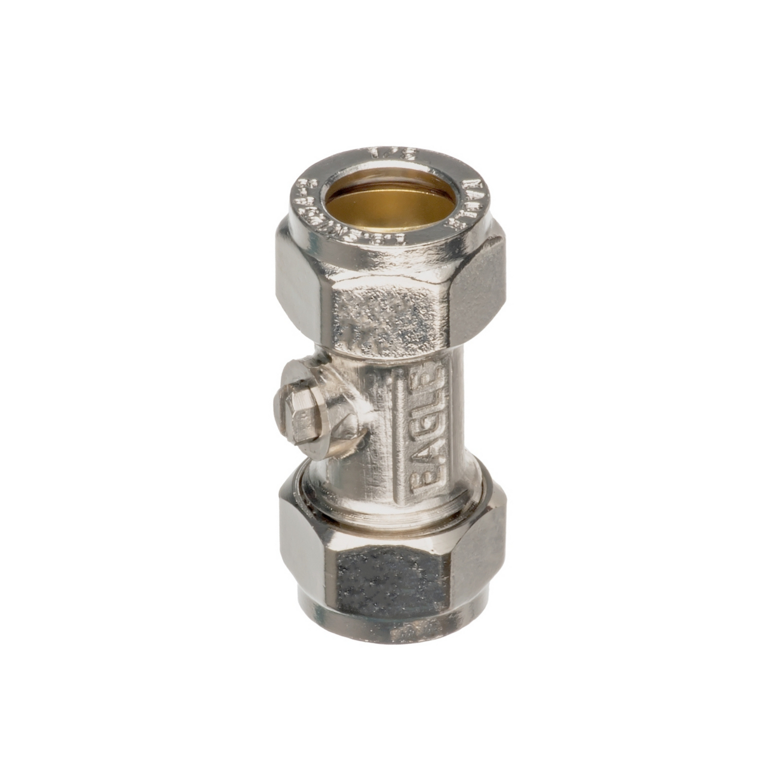 Easi Plumb - 1/2" CxC Isolation Valve (Screwdriver Operated) - Isolation Valves Dynamite Hardware